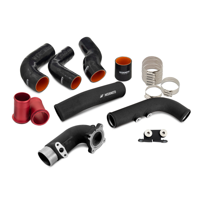 Mishimoto 2023+ Toyota GR Corolla Intercooler Pipe Kit - Micro Wrinkle Black-thumbmail-1