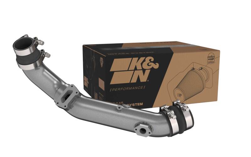K&N 20-22 Hyundai Veloster N 2.0L L4 Aluminum Charge Pipe Kit - Gunmetal Gray-thumbmail-6