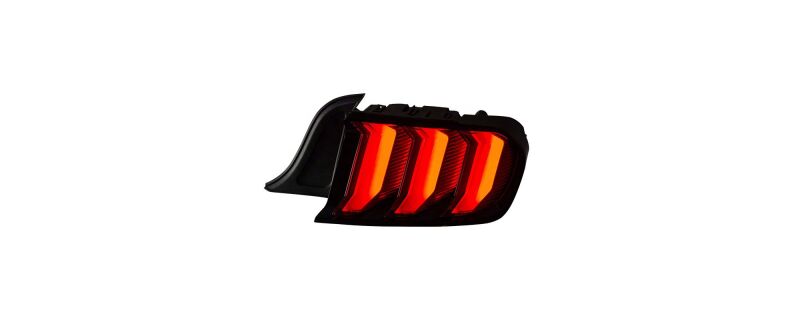 Raxiom 15-23 Ford Mustang Euro Style LED Tail Lights- Gloss Black Housing- Red Lens-thumbmail-13