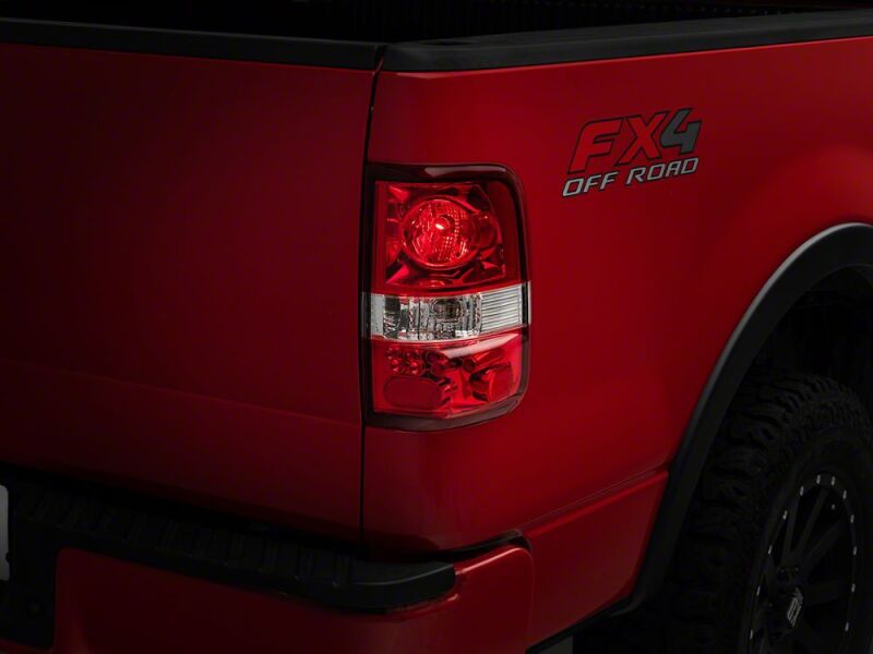 Raxiom 04-08 Ford F-150 Styleside OEM Style Tail Lights- Chrome Housing- Red Lens-thumbmail-6