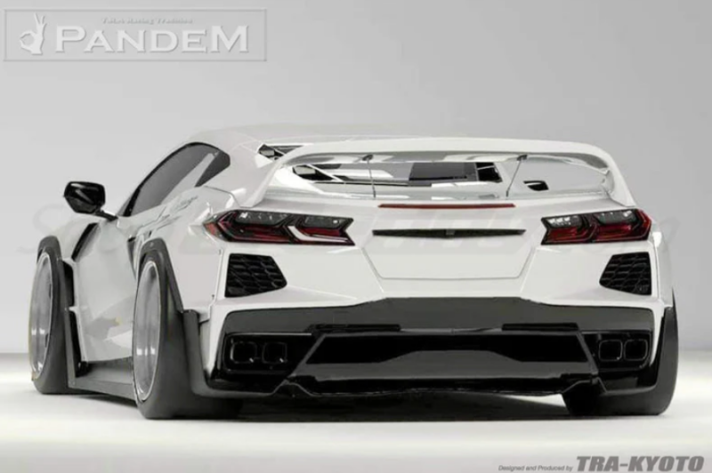 GReddy Pandem RB 2020+ Chevrolet Corvette C8 Rear Wing-thumbmail-1