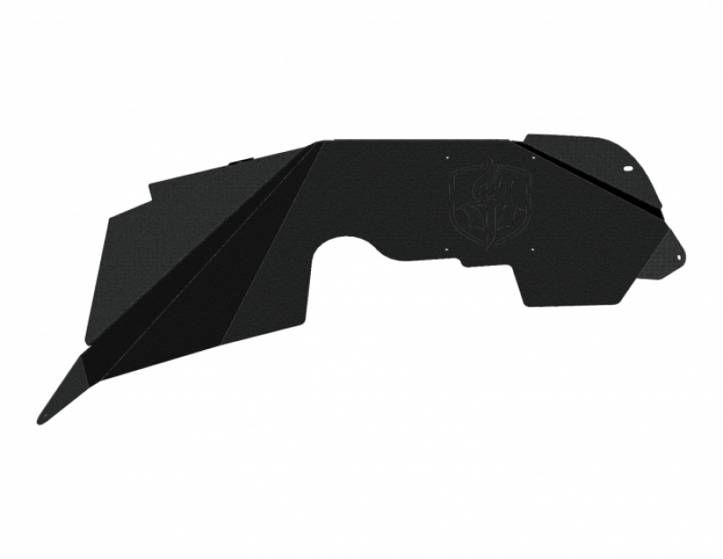 Road Armor 07-16 Jeep Wrangler JK Stealth Front Fender Liner Body Armor - Raw-thumbmail-1