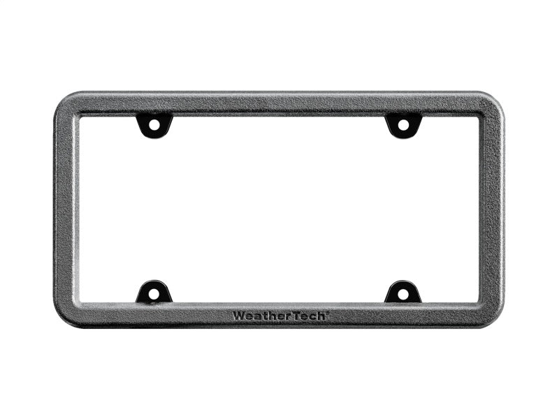 WeatherTech BumpFrame Black Satin Textured Finish License Plate Frame-thumbmail-2