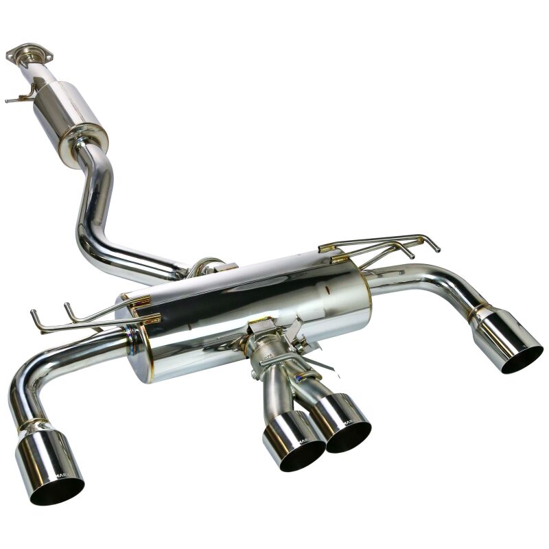 Remark 2023+ Toyota GR Corolla Elite Spec Quad Tip Catback Exhaust-thumbmail-4