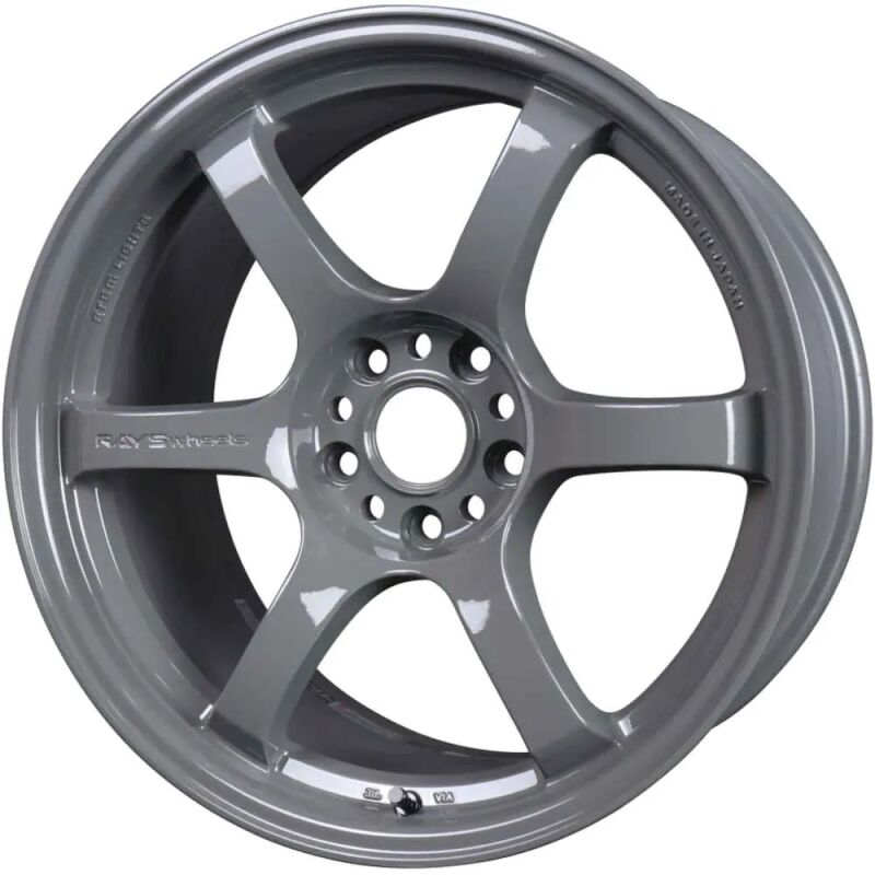 Gram Lights 57DR 17x9.0 +22 5-114.3 Glossy Gray Wheel-thumbmail-1