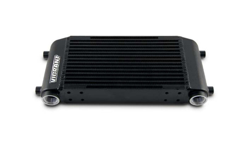 Vibrant Single Pass Oil Cooler Assembly 6in x 10in x 2in-thumbmail-1