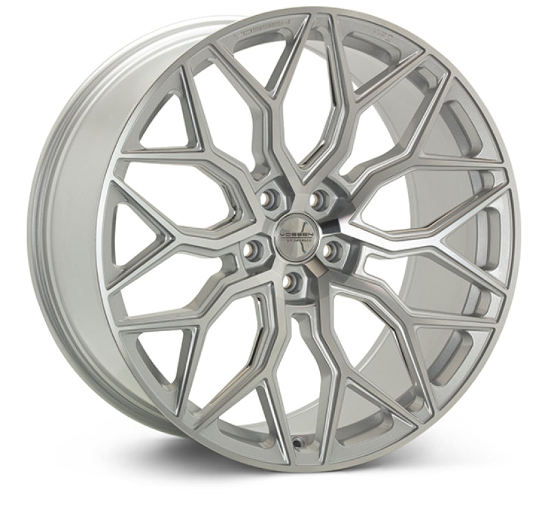 Vossen HF-2 22X10.5 / 5X120 / ET38 / Deep / 72.56 - Silver Polished