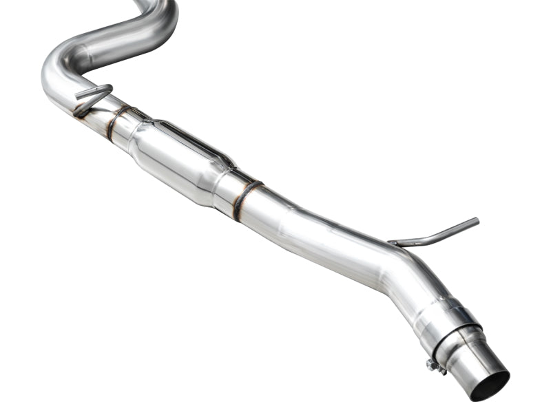 AWE MK8 Volkswagen Golf R 3in Touring Edition Quad Exhaust - Diamond Black Tips-thumbmail-16