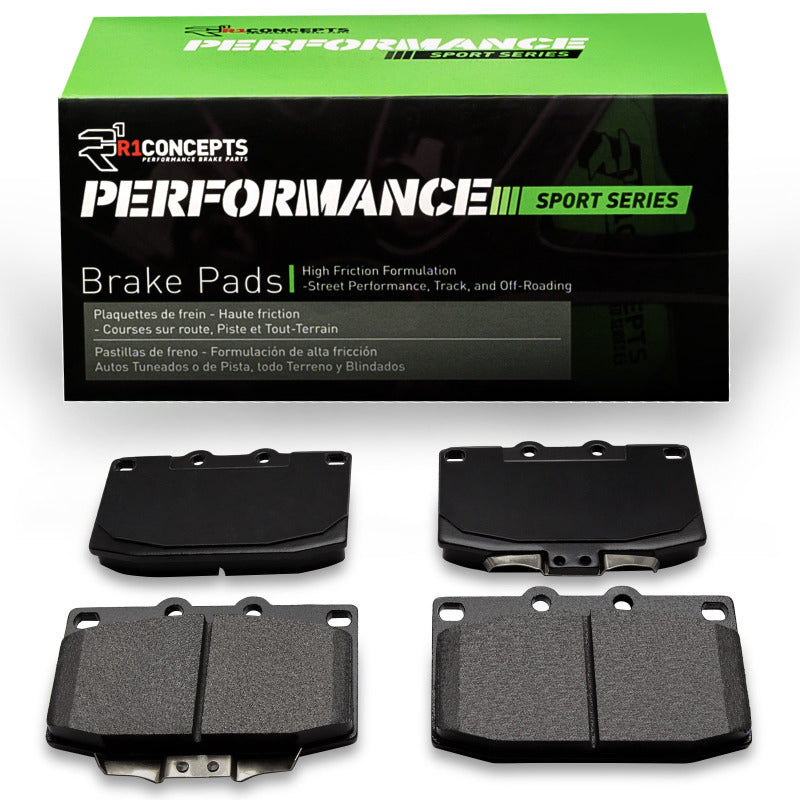R1 86-95 Mazda Rx-7 Front Performance Sport Brake Pads-thumbmail-3