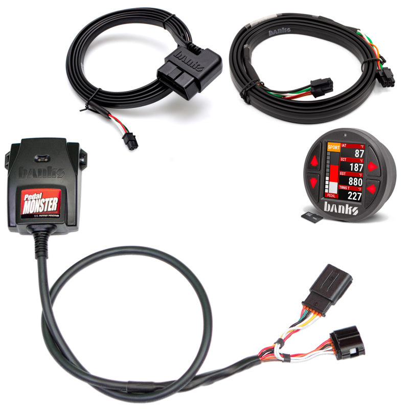 Banks Power Pedal Monster Kit Sumitomo TS 025 Sealed Series (Black) 6-Way With iDash Data Pro-thumbmail-3