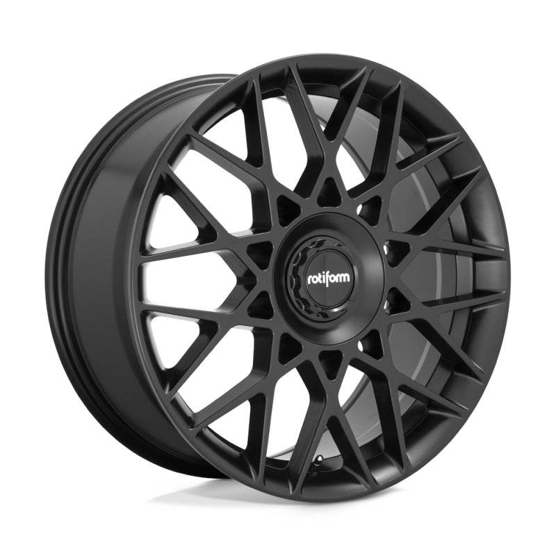 Rotiform R165 BLQ-C Wheel 19x8.5 5x108/5x114.3 35 Offset - Matte Black-thumbmail-1