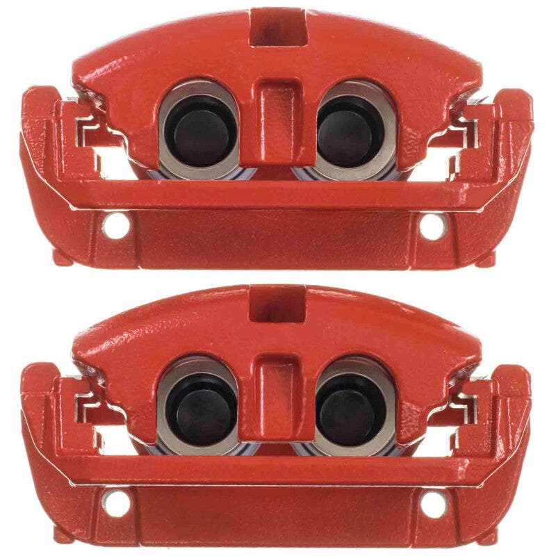 Power Stop 19-25 Ram 1500 Front Red Caliper w/Bracket (Pair)-thumbmail-1