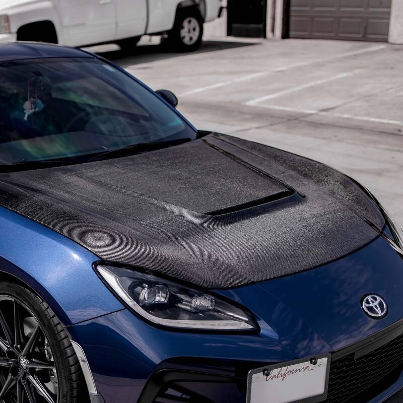 Seibon 2022 Toyota GR86 / Subaru BRZ VS-Style Carbon Fiber Hood-thumbmail-8