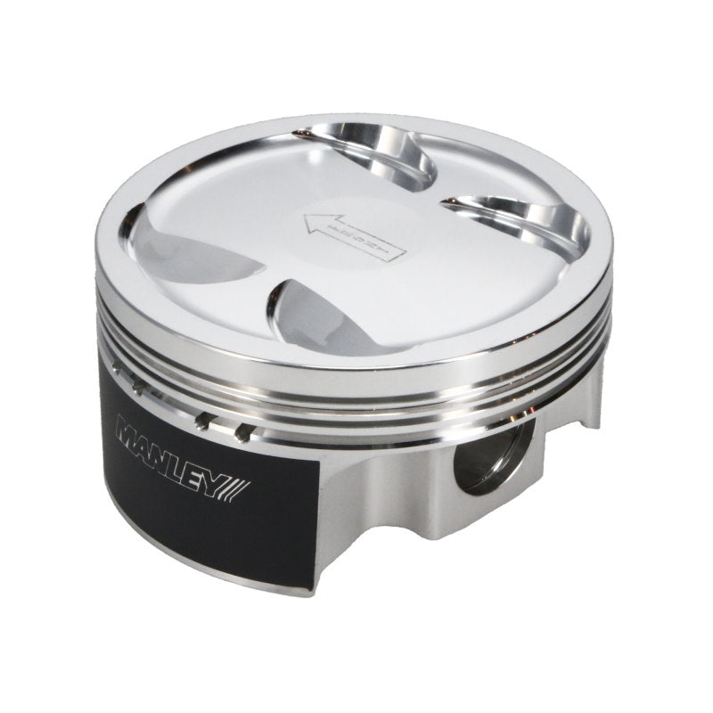 Manley 04+ Subaru WRX/STi (EJ257) 83mm Stroker 99.75mm +.25mm Size Bore 9.8:1 Dish Piston Set-thumbmail-8