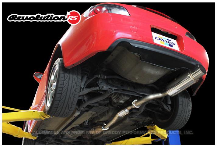 GReddy 00-08 Honda S2000 63.5mm Revolution RS Single Exit Cat-Back Exhaust-thumbmail-5