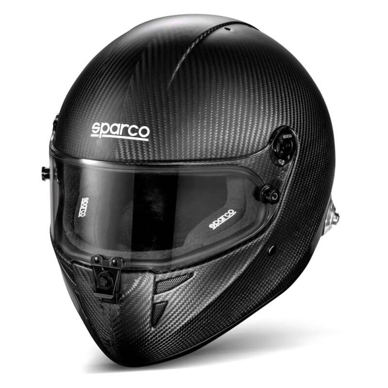SPARCO Stealth RF Carbon Helmet - X Small - Black-thumbmail-1