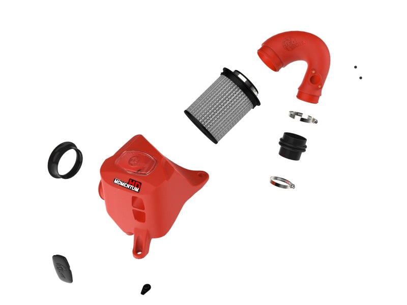 aFe 15-25 Toyota Hilux L4-2.4/2.8L (td) Momentum HD Cold Air Intake System Red w/ Pro DRY S Filter-thumbmail-10