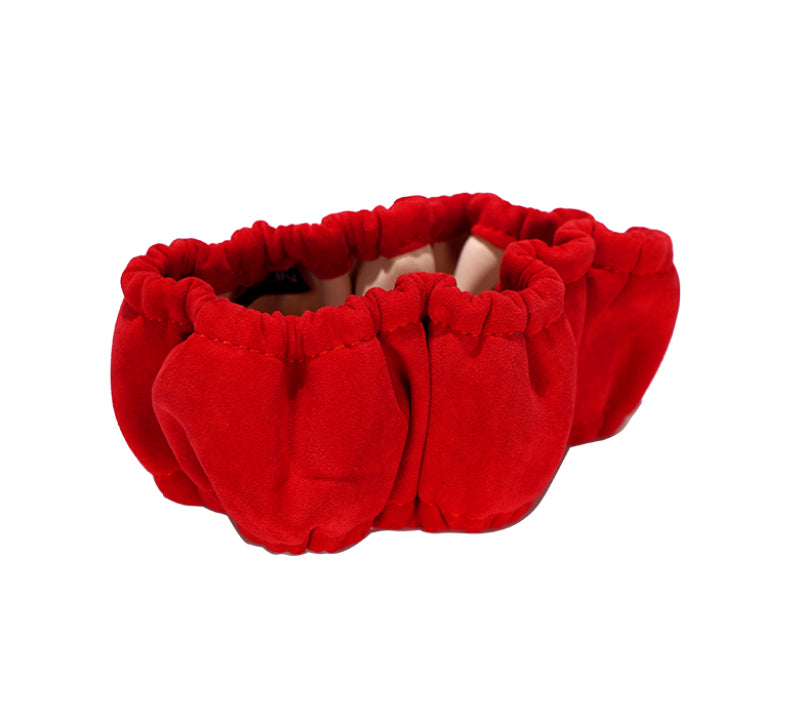 NRG Steering Wheel Cover - Red Stretch Micro Fiber w/ NRG Tag-thumbmail-2