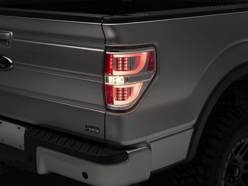 Raxiom 09-14 Ford F-150 Styleside G2 LED Tail Lights- Chrome Housing- Clear Lens-thumbmail-8
