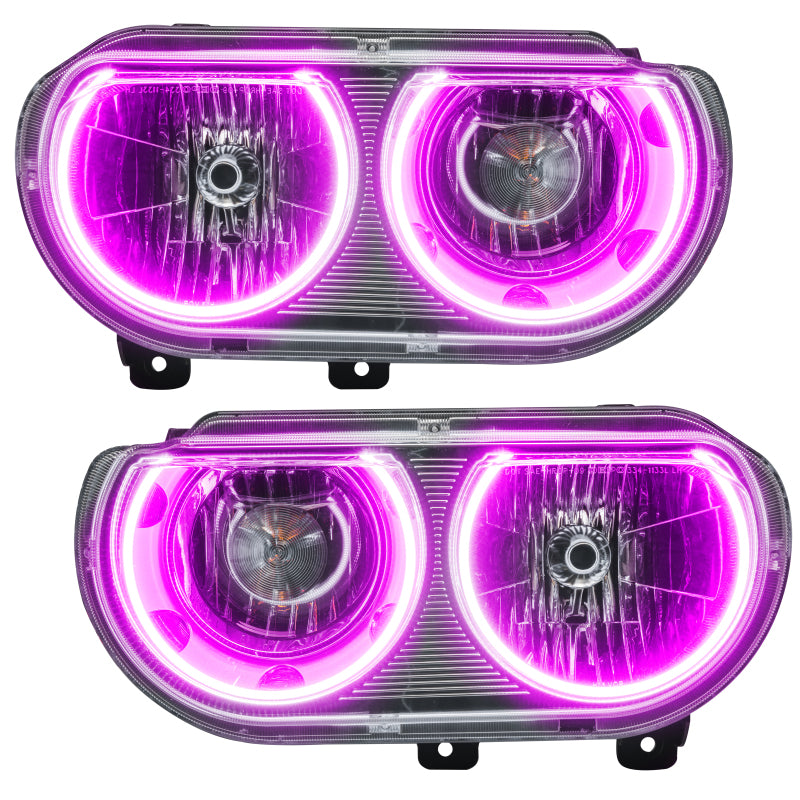 Oracle 08-14 Dodge Challenger SMD HL (Non-HID) - ColorSHIFT w/ BC1 Controller-thumbmail-13