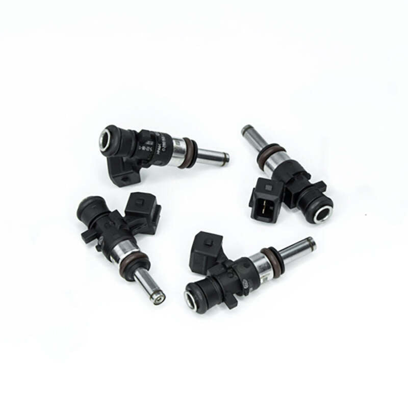 Deatschwerks Bosch EV14 Universal 40mm Compact Matched Set of 4 Injectors 500cc (Extended Nozzle)-thumbmail-1