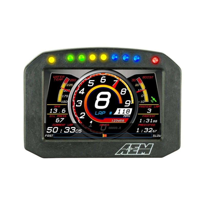 AEM CD-5L Carbon Logging Flush Digital Dash Display-thumbmail-10
