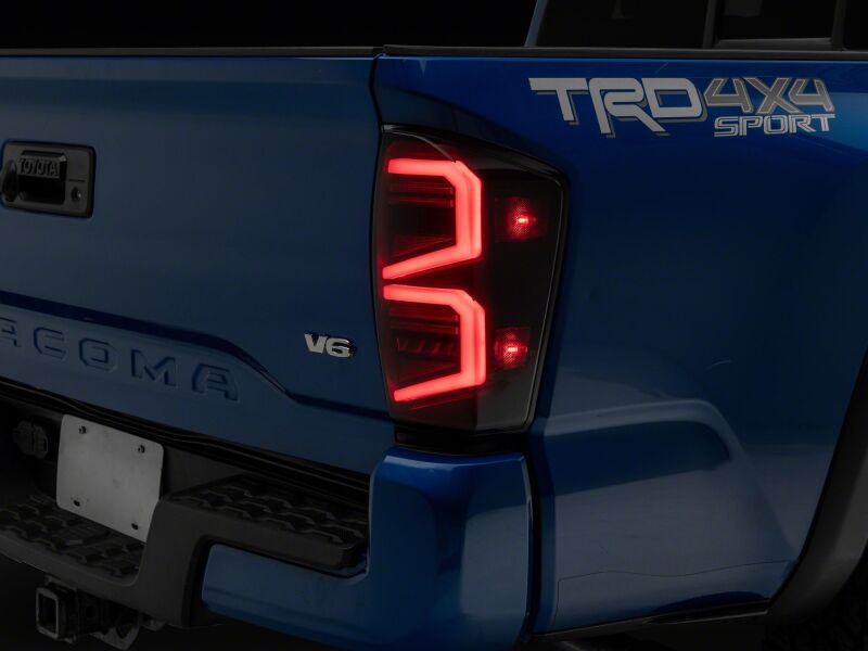 Raxiom 16-23 Toyota Tacoma ST LED Tail Lights- Black Housing- Smoked Lens-thumbmail-9