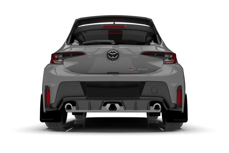 Rally Armor 2023 Toyota GR Corolla Black UR Mud Flap w/ Dark Grey Logo-thumbmail-8