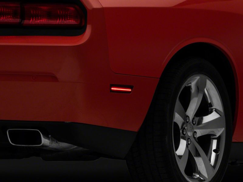Raxiom 08-14 Dodge Challenger Axial Series LED Side Marker Lights- Smoked-thumbmail-9