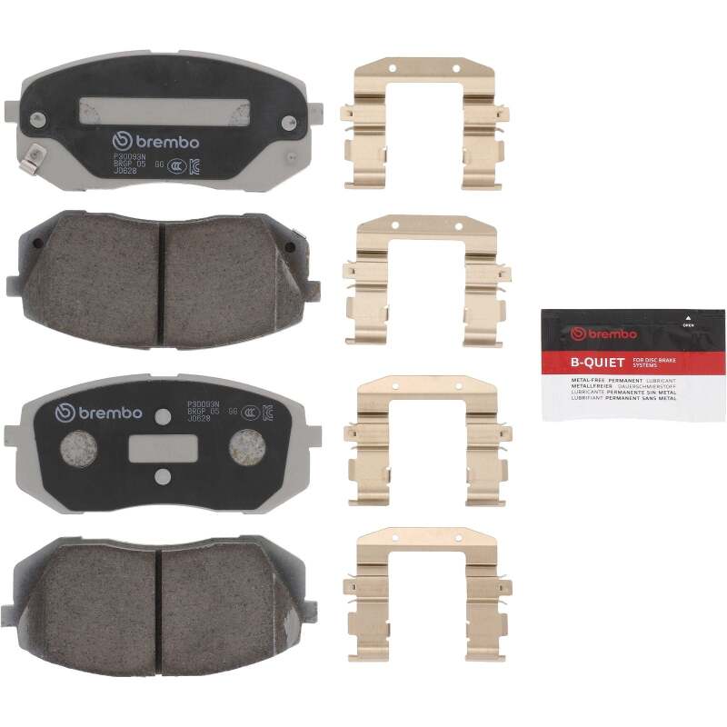 Brembo OE 2018 Hyundai Elantra/18-20 Elantra GT/Kona/19-21 Veloster Ceramic Brake Pad - Front-thumbmail-25