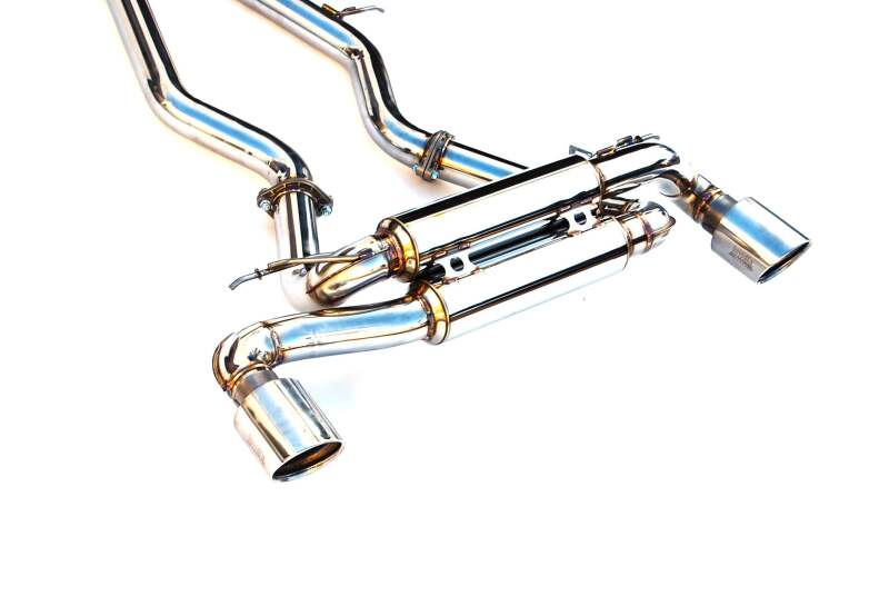 Invidia 20+ Toyota Supra (3.0) Gemini w/Valve Rolled Stainless Steel Catback-thumbmail-4