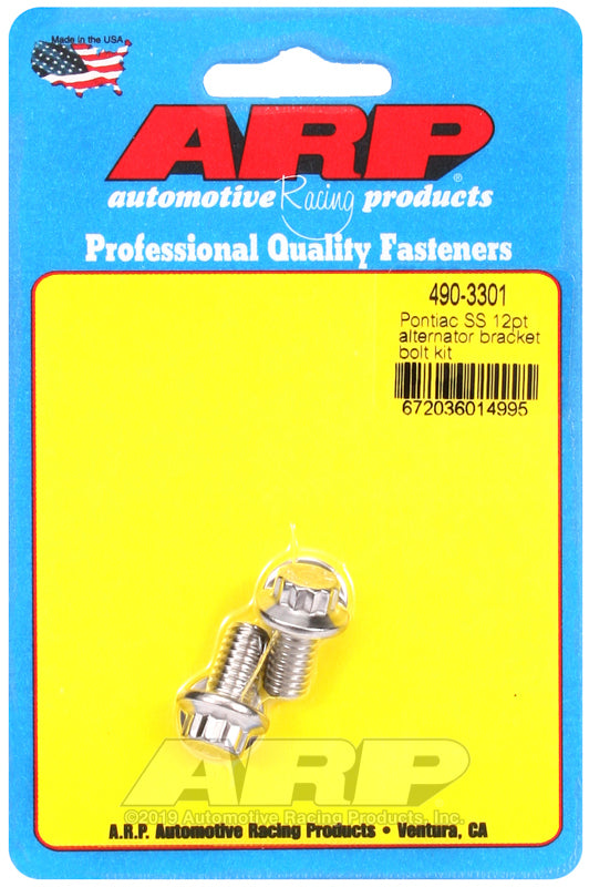 ARP Pontiac SS 12pt Alternator Bracket Bolt Kit-thumbmail-1