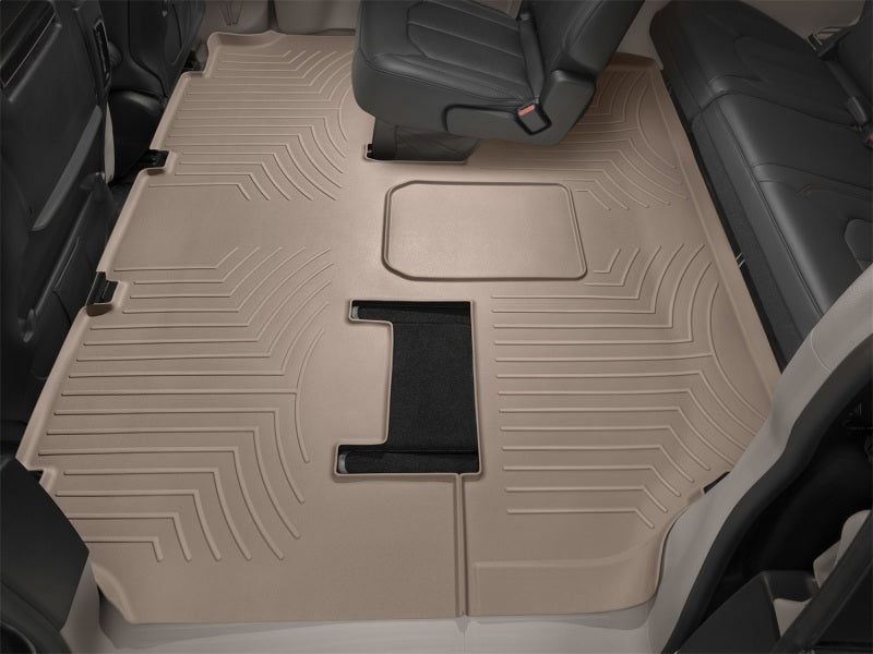 WeatherTech 07-15 Maserati Gran Turismo Coupe Rear FloorLiner - Tan-thumbmail-1