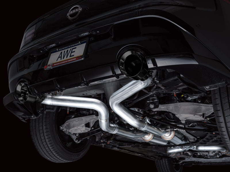 AWE 2023 Nissan Z RZ34 RWD Track Edition Catback Exhaust System w/ Diamond Black Tips-thumbmail-12