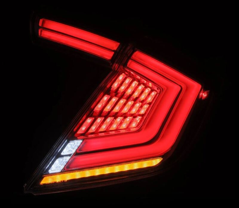 AlphaRex 16-21 Honda Civic Hatchback / Type-R FK8 Nova-Series LED Tail Lights (Pair) - Clear-thumbmail-7