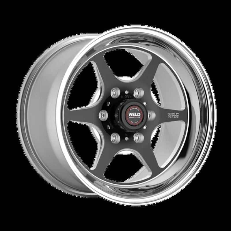 Weld S79 HD S79 18x5in / 6x139.7 BP / 2.1in BS Black Center - Polished Shell Wheel-thumbmail-1