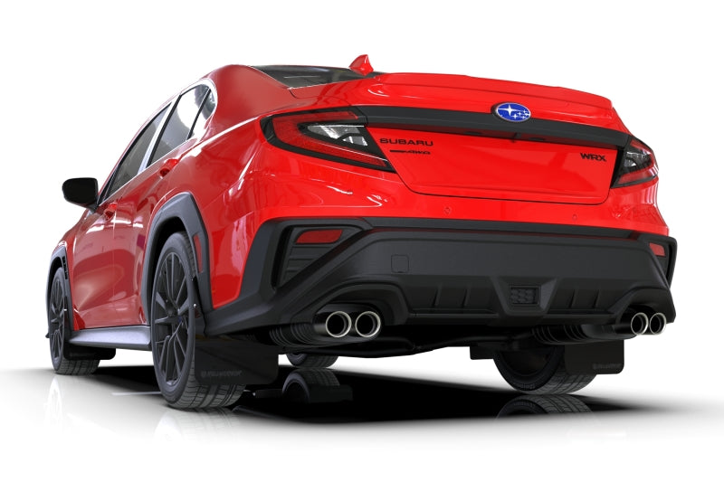 Rally Armor 2022+ Subaru WRX Black UR Mud Flap Altered Font Met. Blk Logo-thumbmail-4