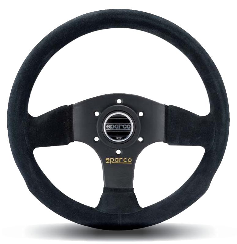 Sparco Strwhl 300 Suede Black-thumbmail-2