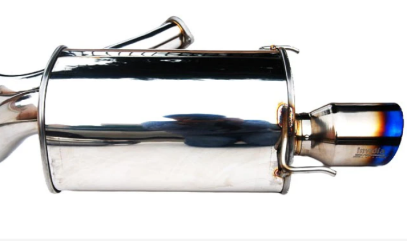 Invidia 97-01 Prelude Q300 Titanium Rolled Tip Cat-back Exhaust **Fits BASE Model ONLY**-thumbmail-1