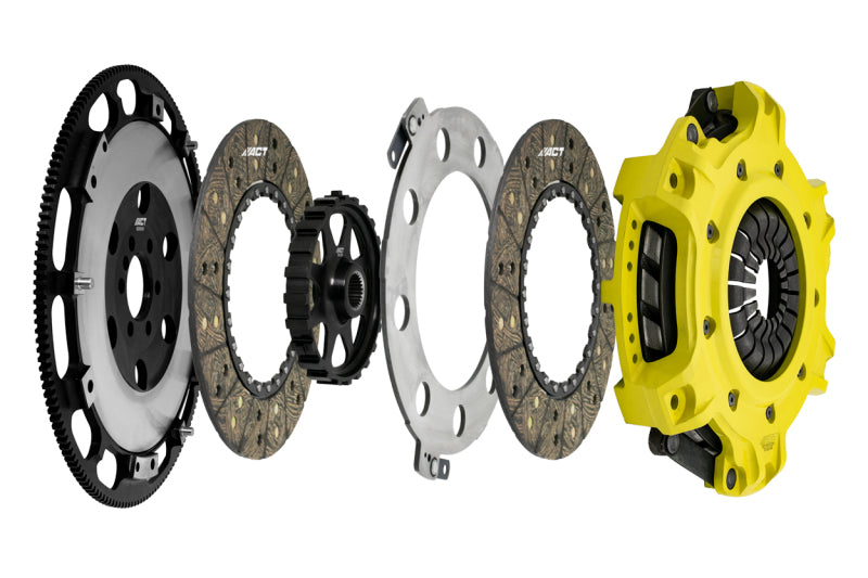 ACT Chevy Camaro/Corvette LS1/LS2/LS3/LS6/LS7 Mod-Twin 10.5 XT Rigid Disc Street Clutch Kit-thumbmail-1