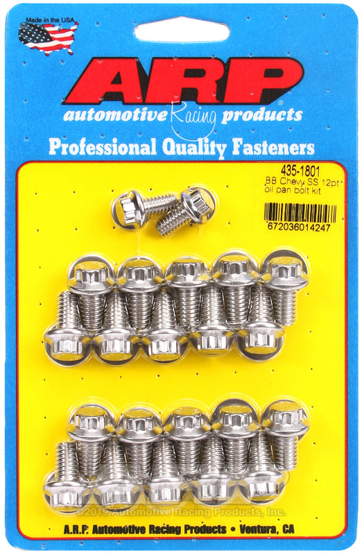 ARP BB Chevy SS 12pt Oil Pan Bolt Kit-thumbmail-1
