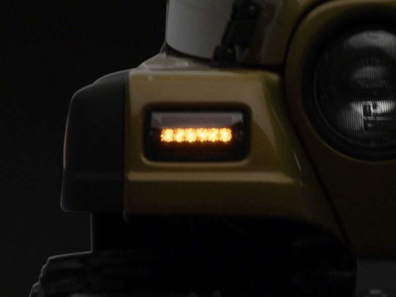 Raxiom 97-06 Jeep Wrangler TJ Axial Series LED Sequential Cornering Lights- Smoked-thumbmail-12