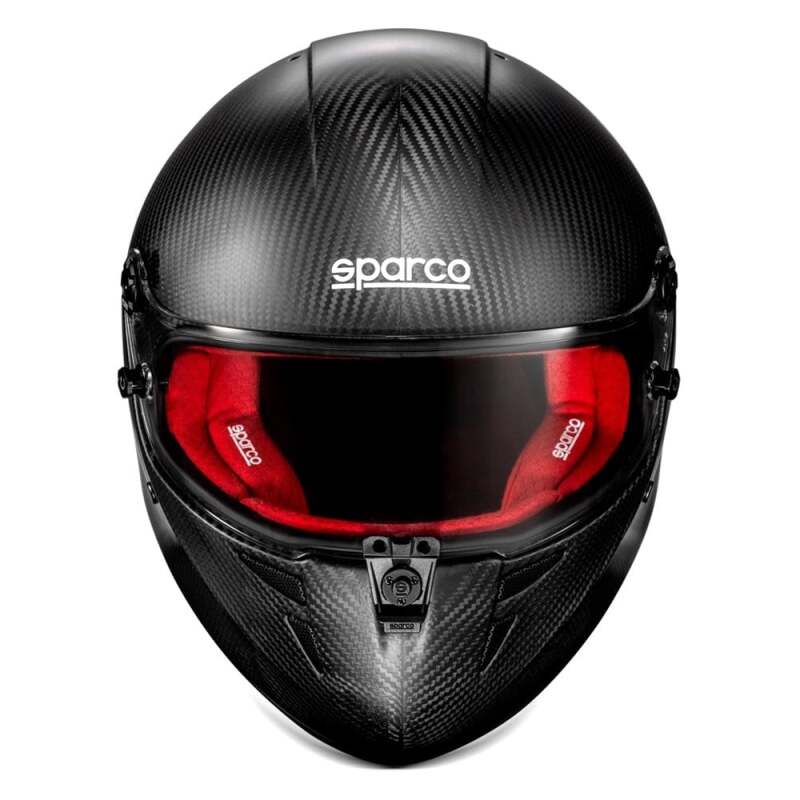 SPARCO Stealth RF Carbon Helmet - X Small - Red-thumbmail-2