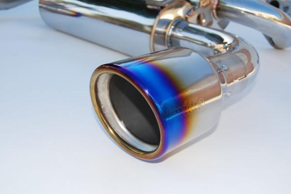 Invidia 07+ Infiniti G37 Coupe Gemini Rolled Titanium Tip Cat-back Exhaust-thumbmail-4