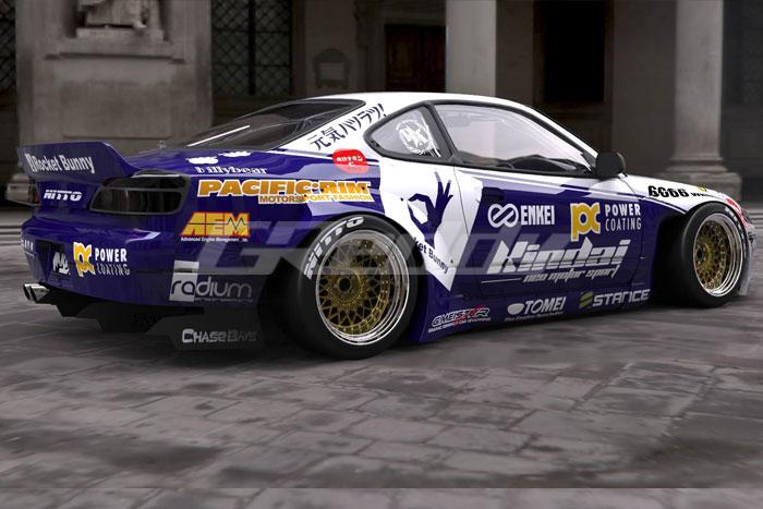 GReddy 99-02 Nissan Silvia (S15) Rocket Bunny Wing-thumbmail-2