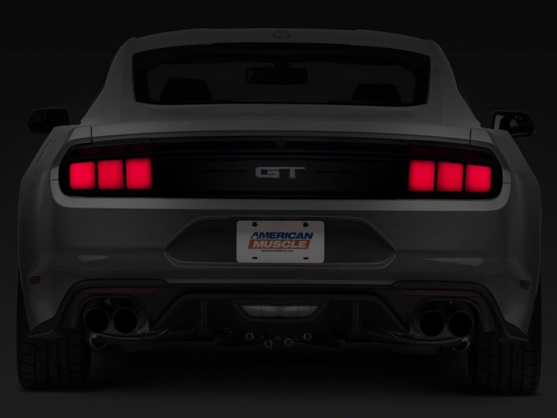 Raxiom 15-23 Ford Mustang Profile LED Tail Lights Gloss Blk Housing- Red Lens-thumbmail-9