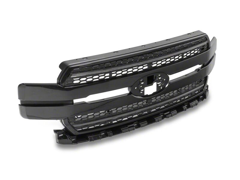 Raxiom 18-20 Ford F-150 CXR Series LED Upper Replacement Grille with White DRL- Black-thumbmail-9
