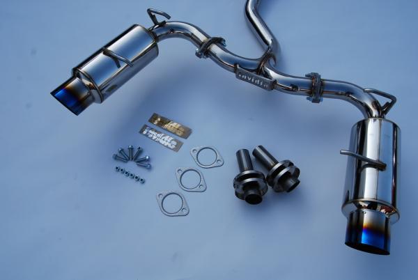 Invidia 12 Scion FRS/BRZ 60mm N1 Ti-Tip Cat- Back Exhaust-thumbmail-5