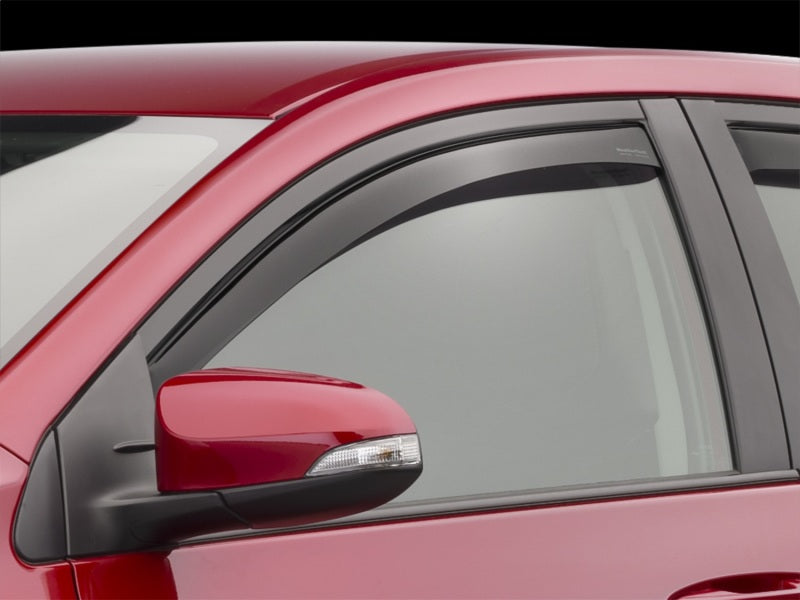 WeatherTech 11-18 Volkswagen Jetta Front Front Side Window Deflectors-Dark Tint