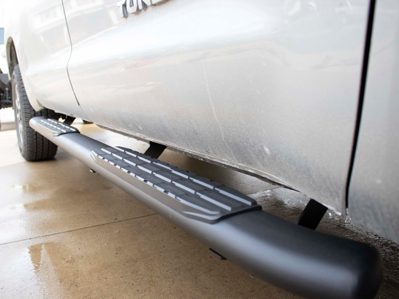 Fishbone Offroad 07-21 Toyota Tundra Crew Max Cab Oval Side Steps - Black Textured-thumbmail-6